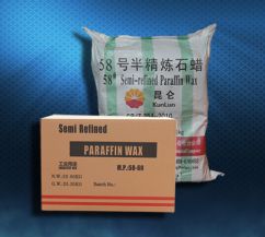 Semi refined paraffin wax